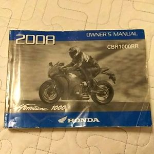Honda manual 2008 car 1000rr